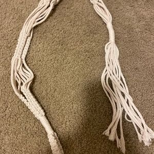 Crochet Plant Hanger Never Used